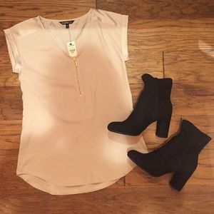 🆕 Express Gray/Taupe Top